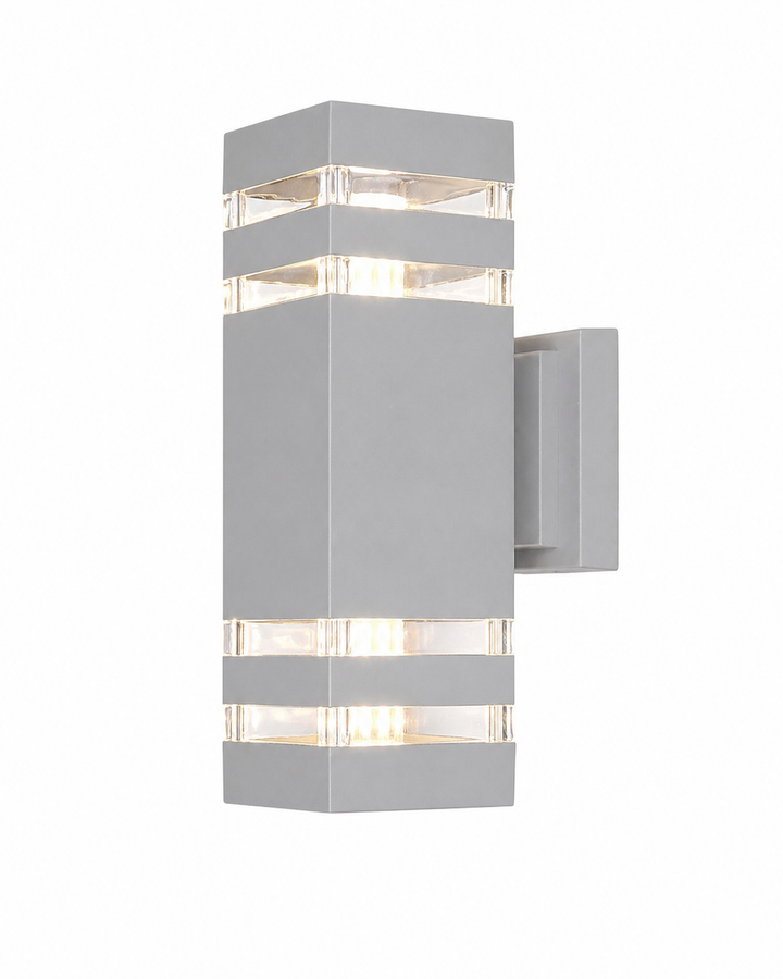 Modern White Outdoor Wall Light