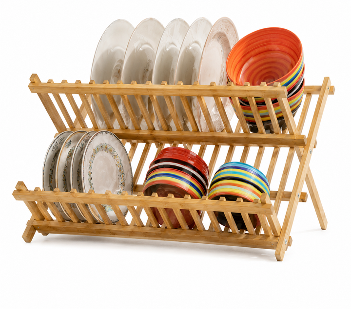 Natural Bamboo Dish Rack