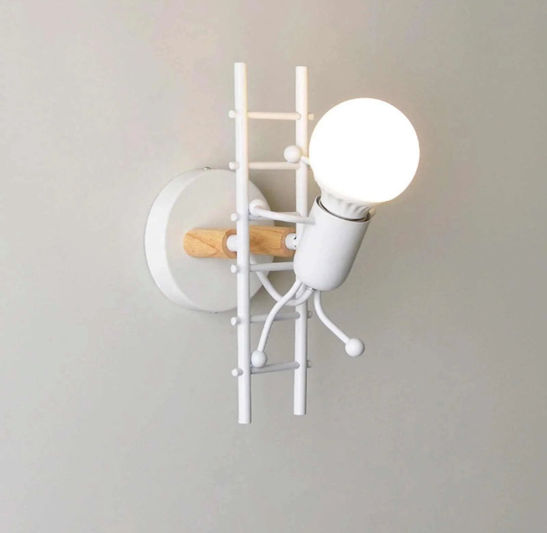 Creative Wall Light with Ladder Design