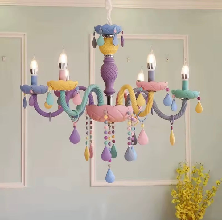 Pastel Fantasy Chandelier