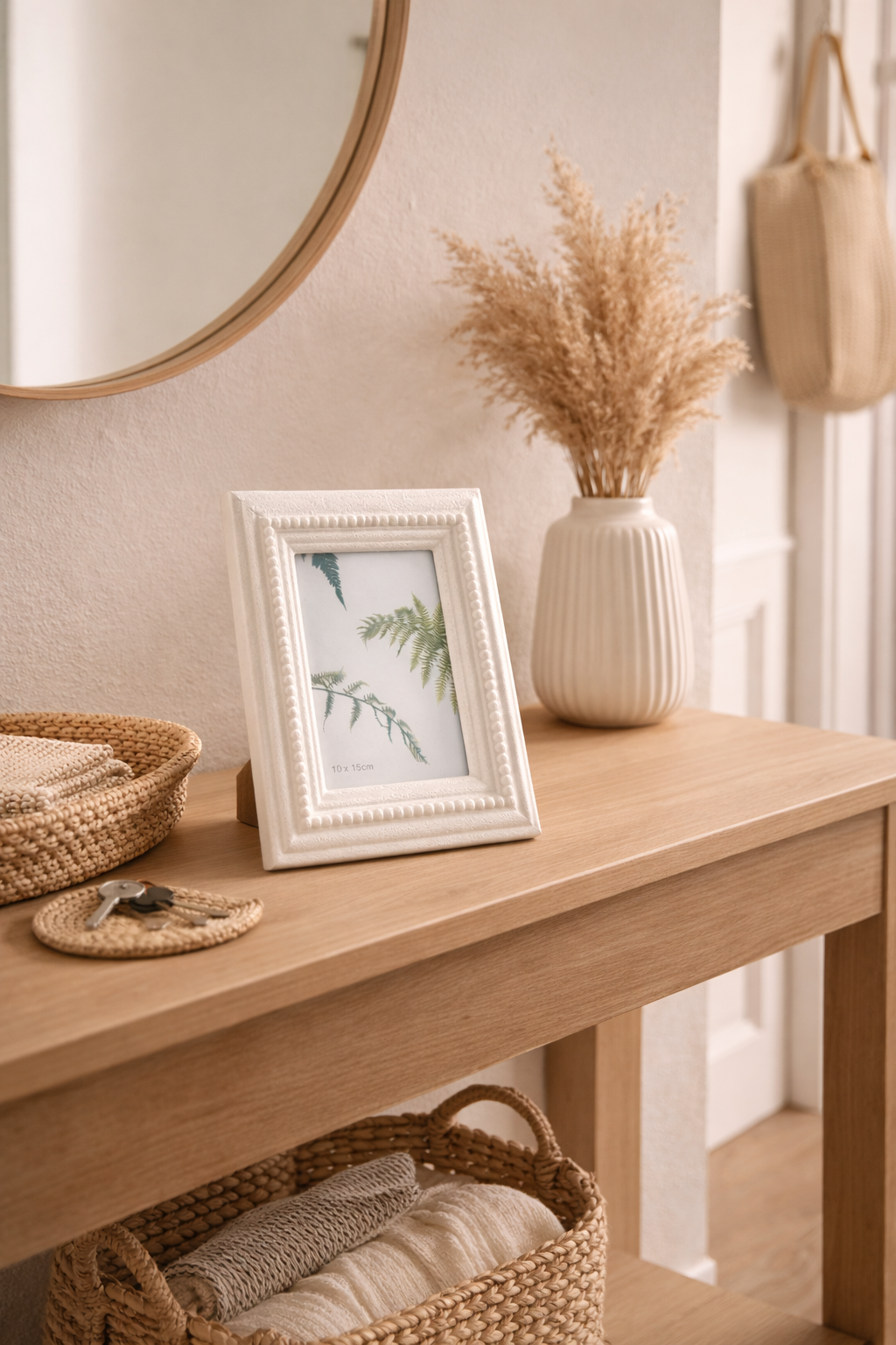 Classic White Decorative Photo Frame