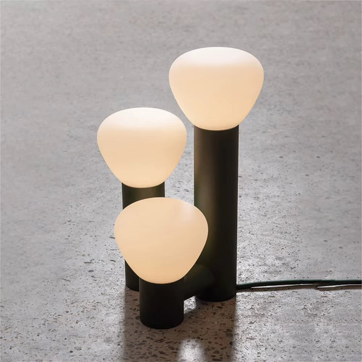 Sculptural Three-Globe Table Lamp