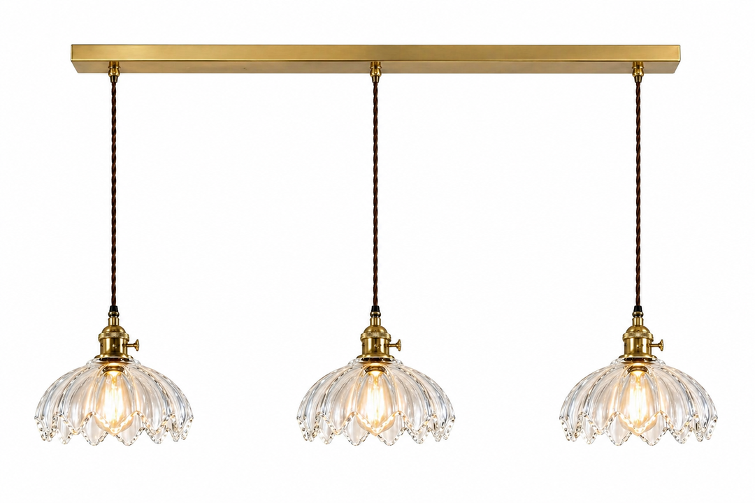 Antique-Style Glass Pendant