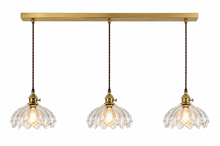 Antique-Style Glass Pendant