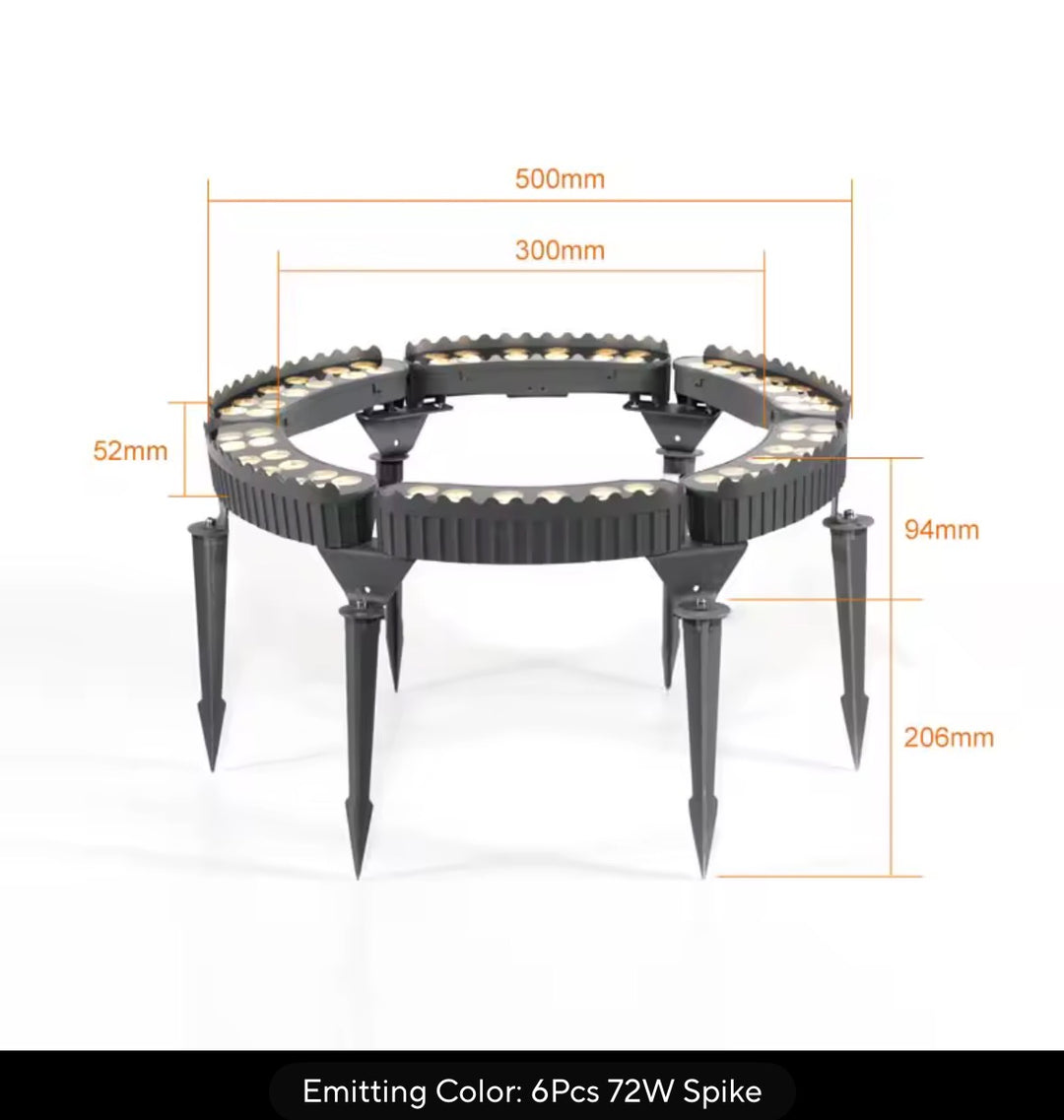 Outdoor Tree Ring Light