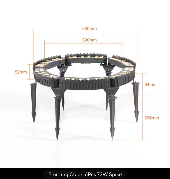 Outdoor Tree Ring Light