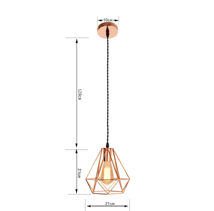 Modern Geometric Pendant Light