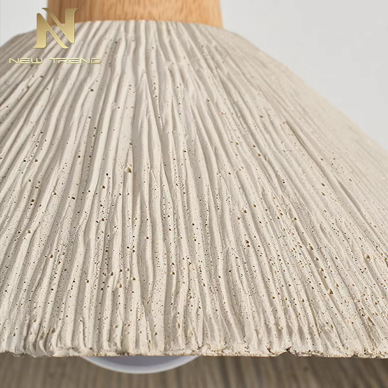 Textured Fringe Pendant Light Trio