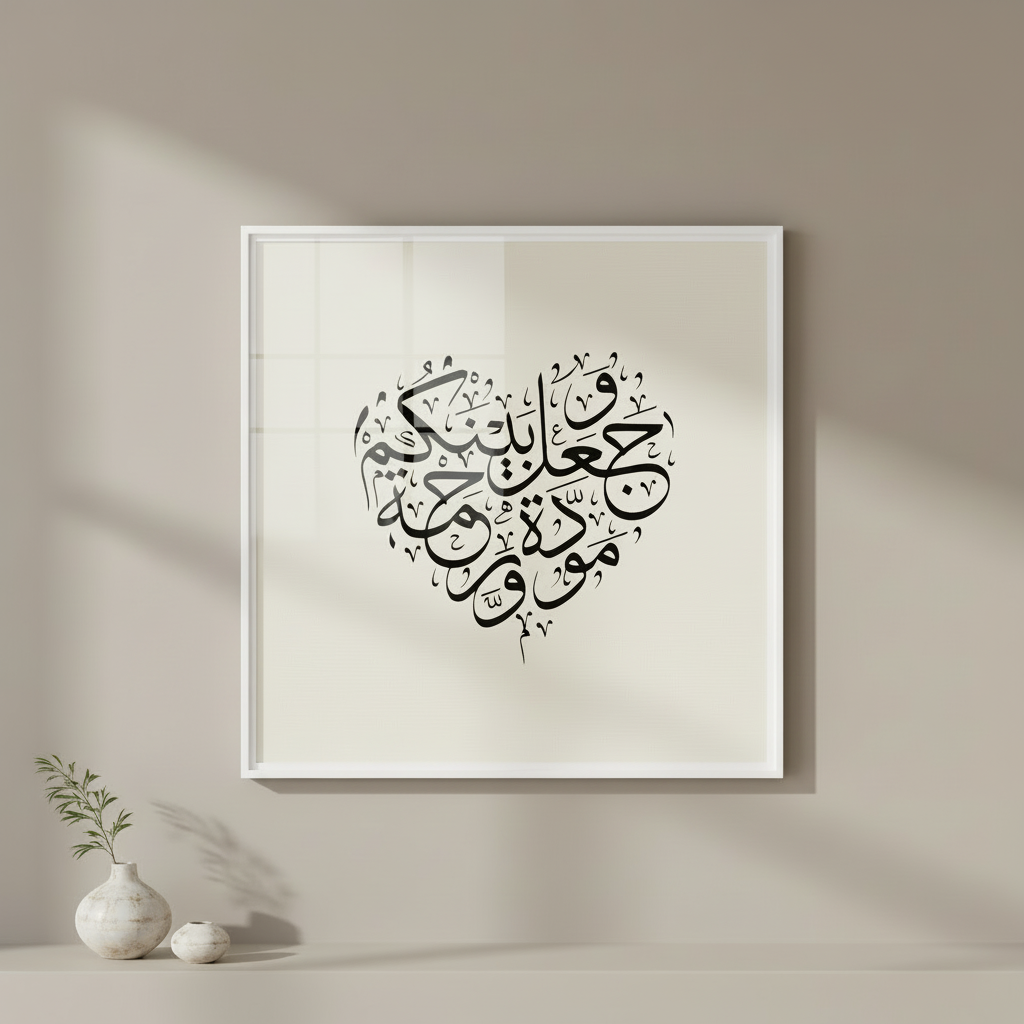 Islamic Calligraphy Canvas