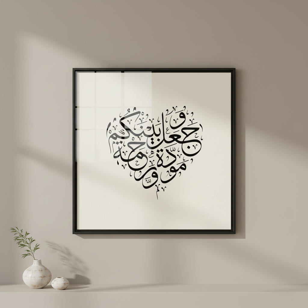 Islamic Calligraphy Canvas