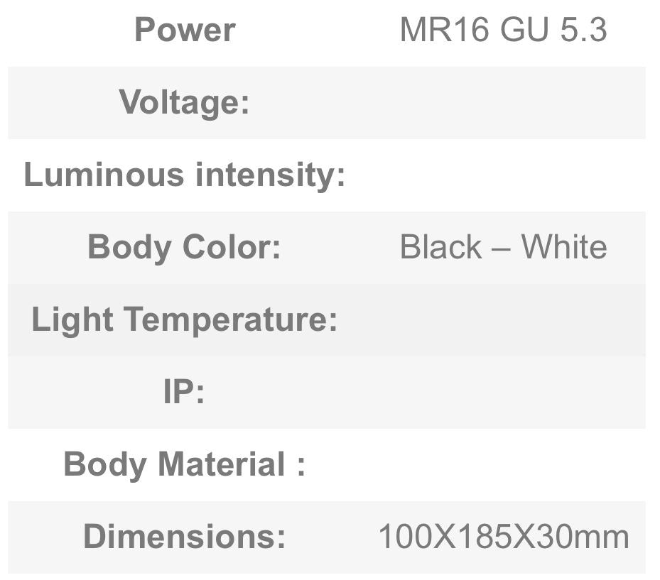 Double Recessed Ceiling Downlight Frame Aluminum
