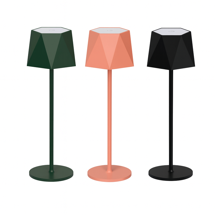 Modern Rechargeable LED Table Lamp - Touch Dimmable with USB-C Charging