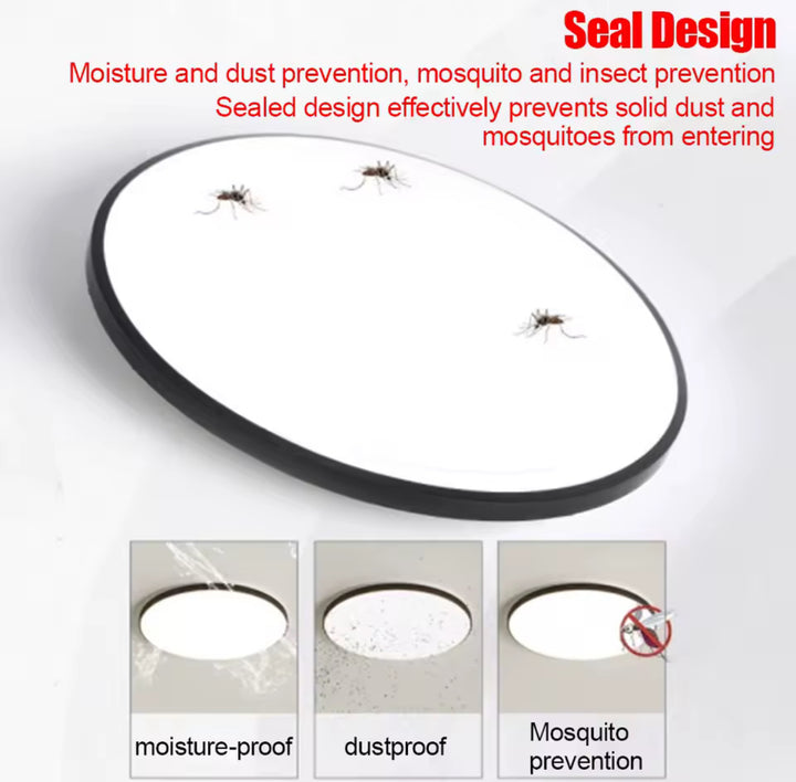 Minimalist Ceiling LED Light - in 4 COLORS