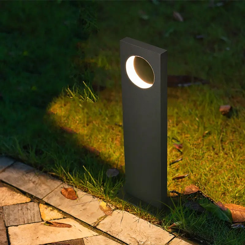 Modern LED Flat Hole Lawn Lamp