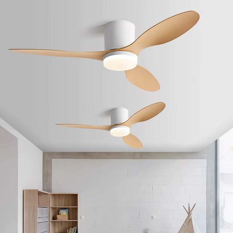 Modern Wood Blade Ceiling FanModern Wood Blade Ceiling Fan with LED LightEnjoy a peaceful night's sleep with our modern ceiling fan featuring elegant wooden blades and an integrated LED light. Engineered for ultra-quiet operation at just Ceiling FansWadi Home