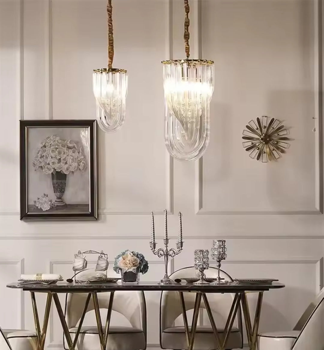 Crystal Fringe Pendant Lights