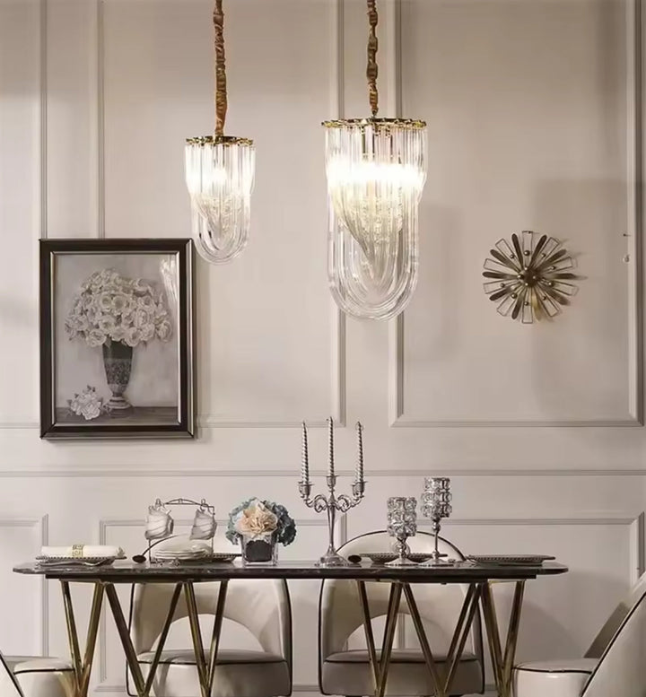 Crystal Fringe Pendant Lights