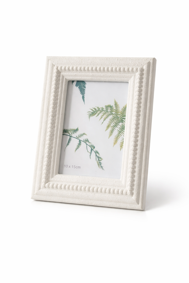 Classic White Decorative Photo Frame