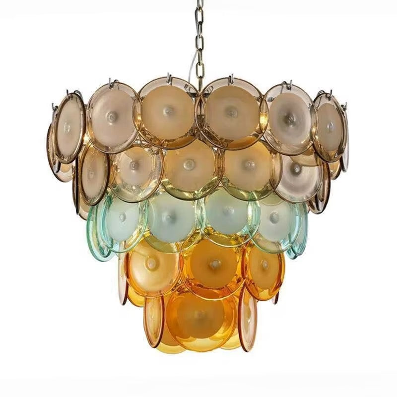 Aurora Art Glass Chandelier