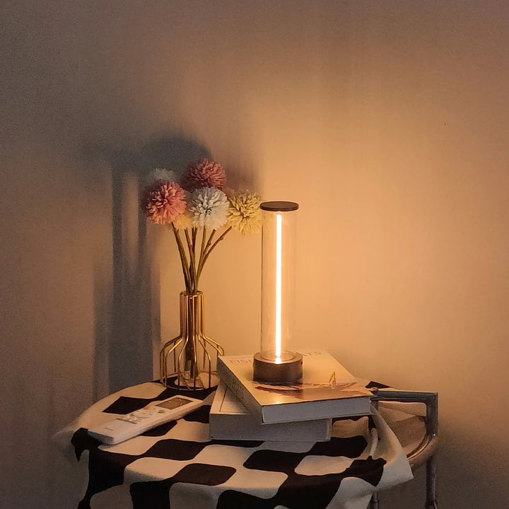 Rechargeable LED Line Table Lamp - Modern Design