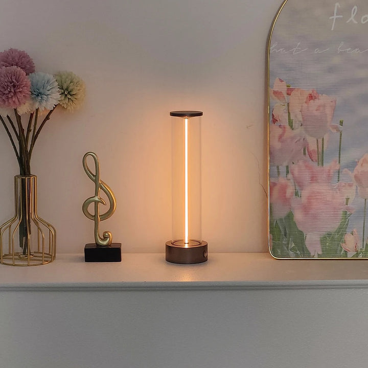 Rechargeable LED Line Table Lamp - Modern Design