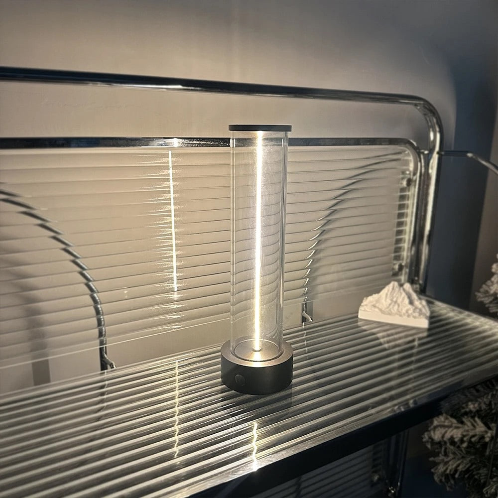 Rechargeable LED Line Table Lamp - Modern Design