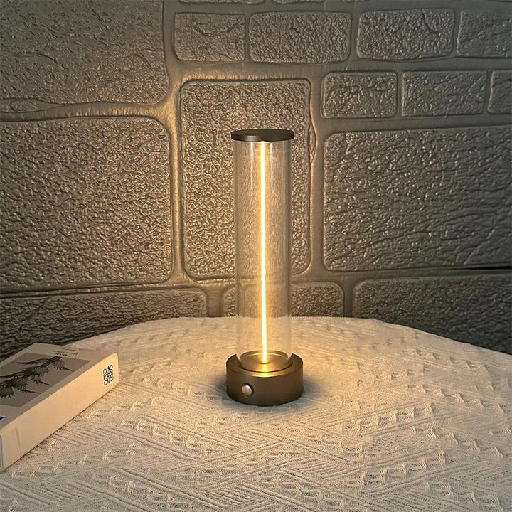 Rechargeable LED Line Table Lamp - Modern Design