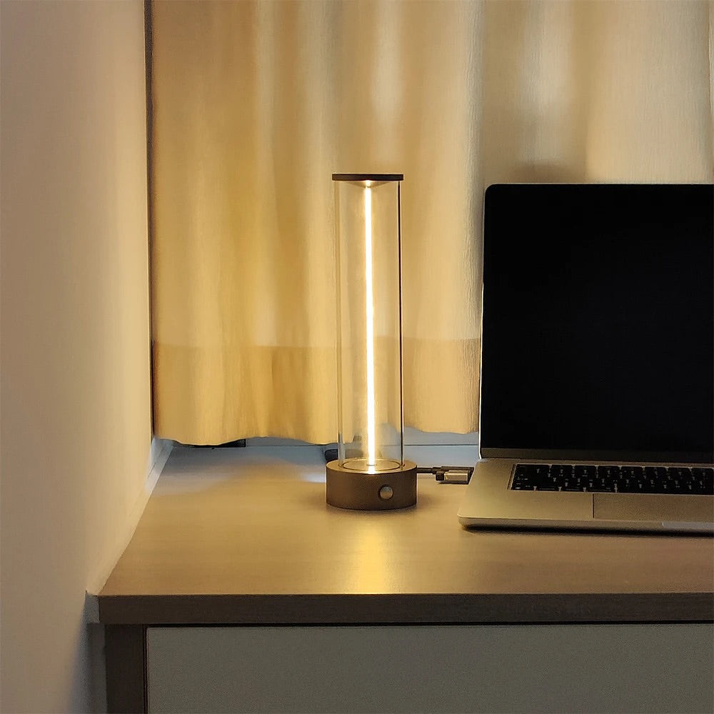 Rechargeable LED Line Table Lamp - Modern Design