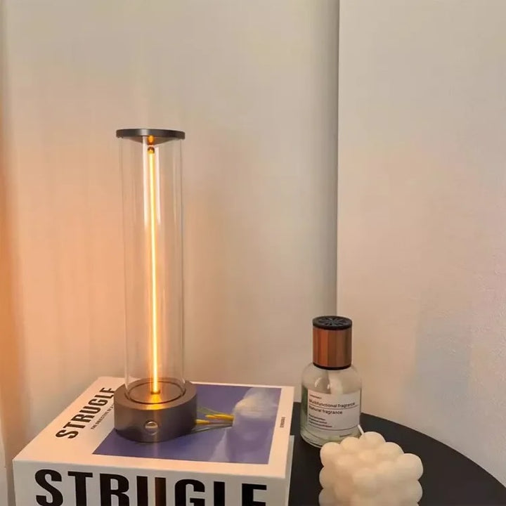Rechargeable LED Line Table Lamp - Modern Design