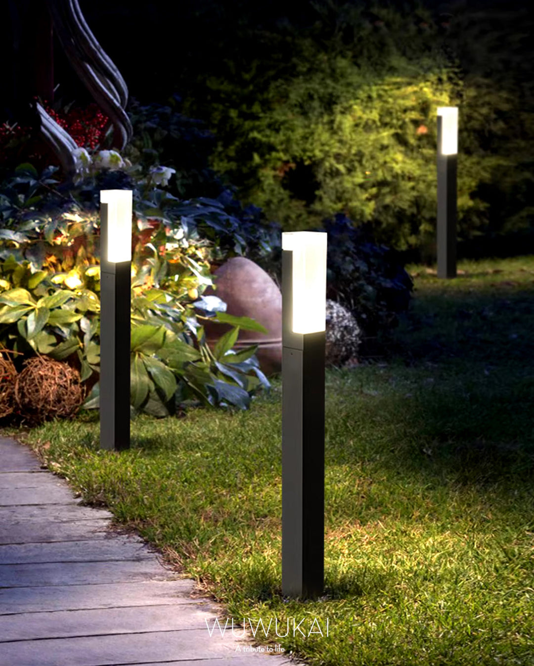 Modern LED Outdoor Bollard Light