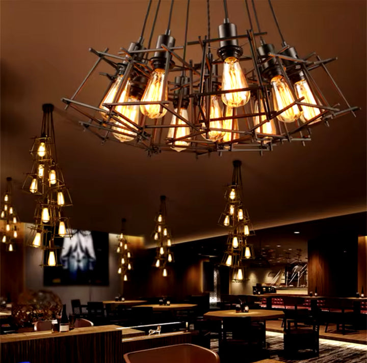 Industrial Pendant Chandelier