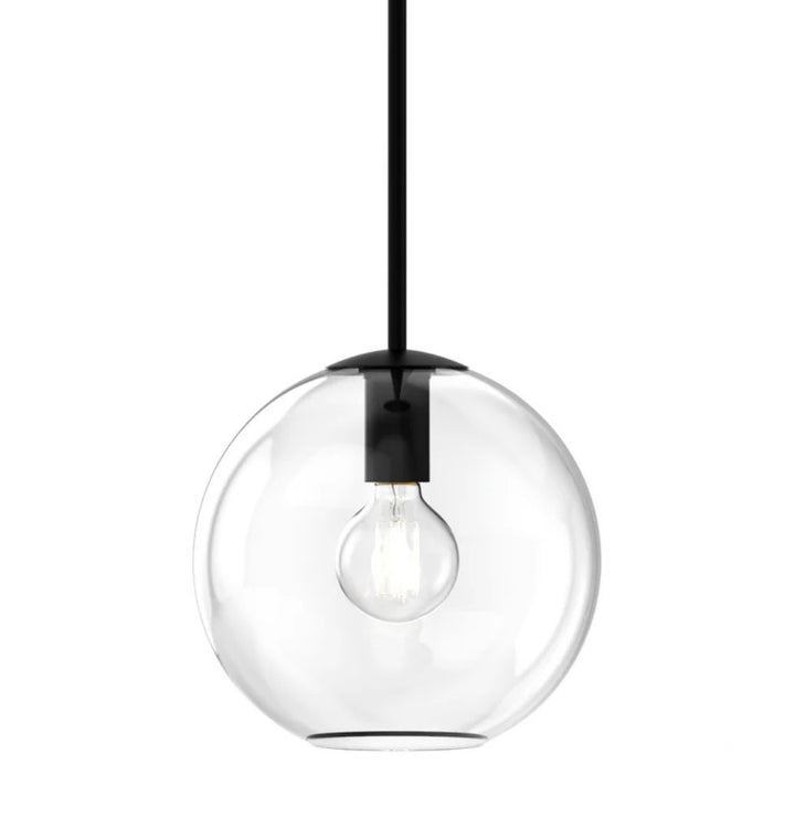 Modern Globe Pendant Light With Adjustable Arm 35 ~ 70 cm