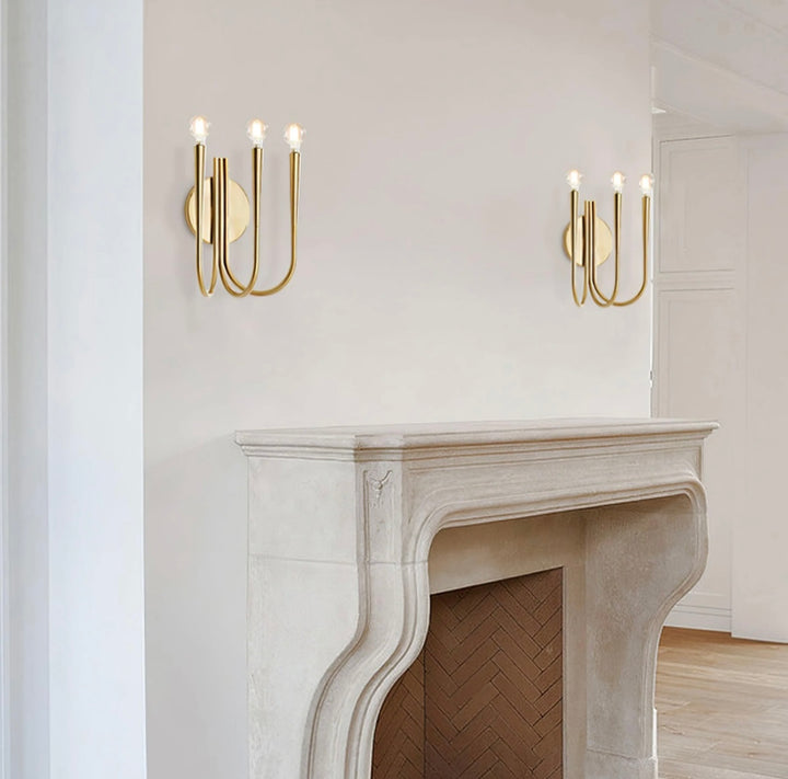 Modern 3-Light Wall Sconce