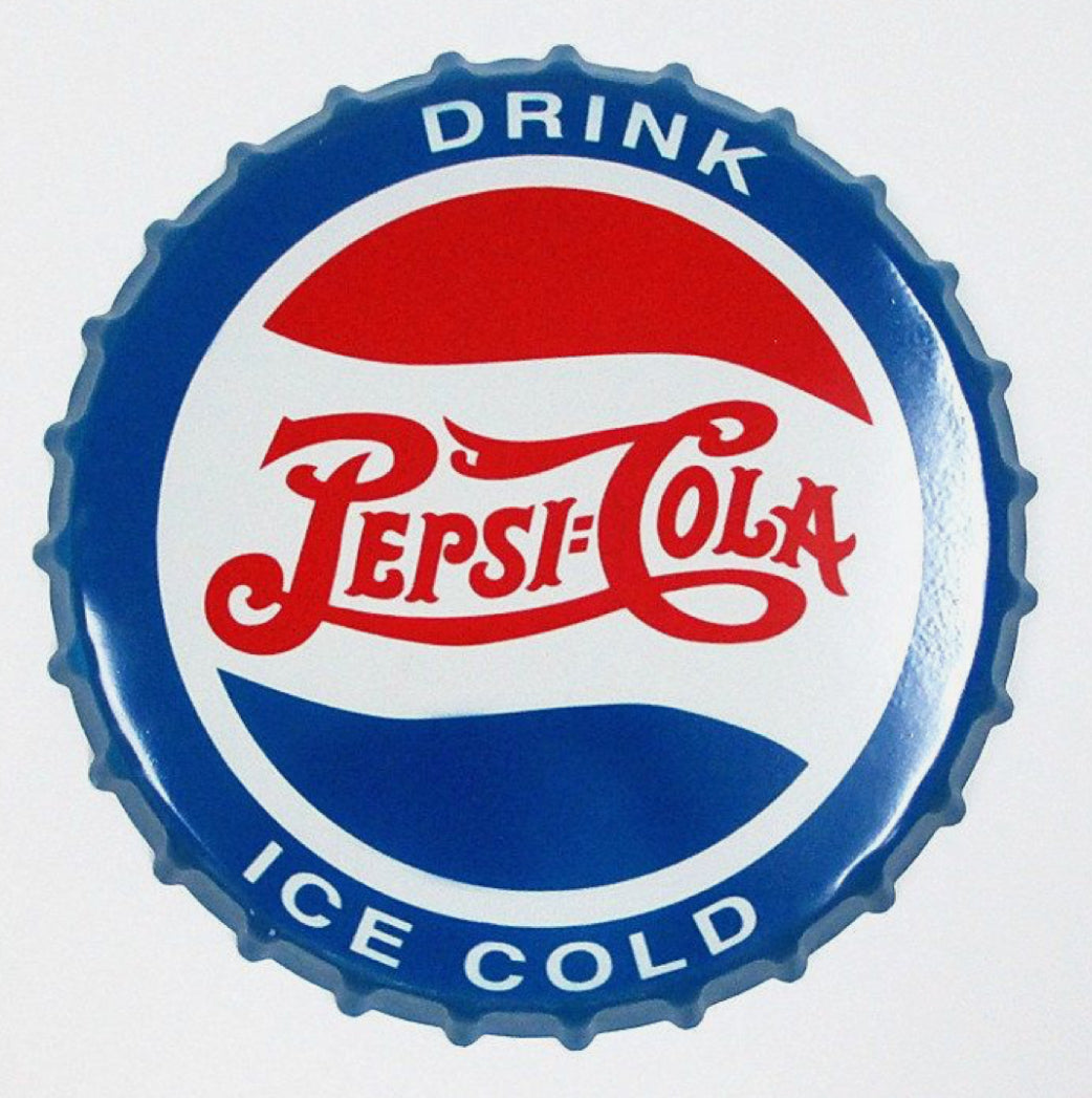 Bottle Cap Wall Art - Pepsi