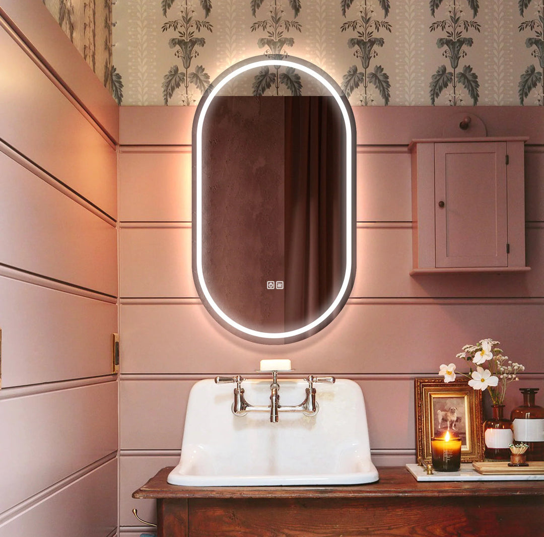 Archex - LED Backlit Arch Bathroom Mirror