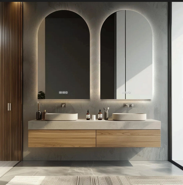 Arclume - LED Backlit Arch Bathroom Mirror