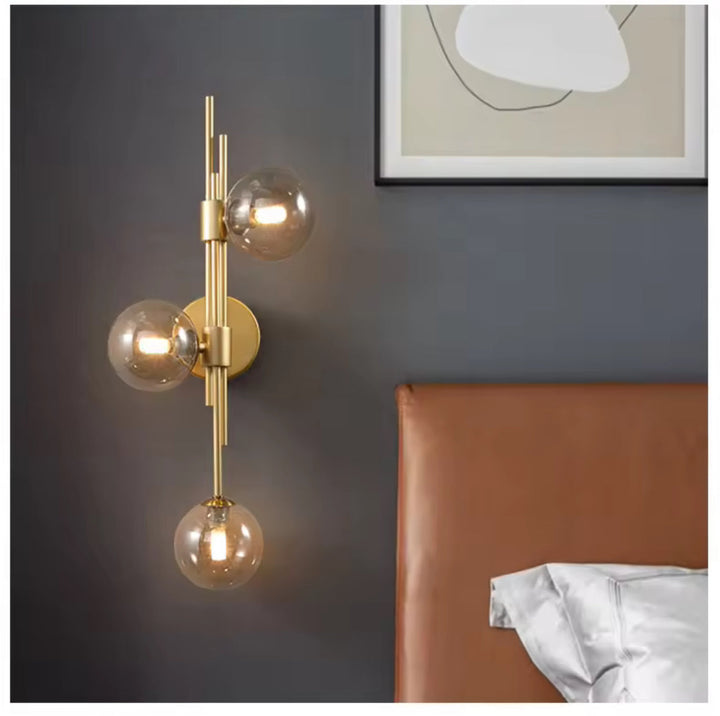 Modern Brass Wall Light