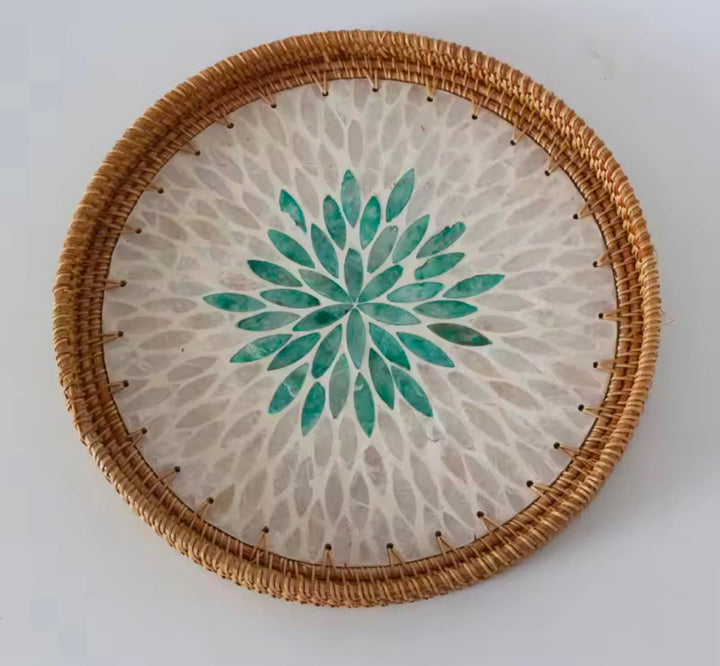 Handcrafted Decorative Wall Light with Natural Design set of 2