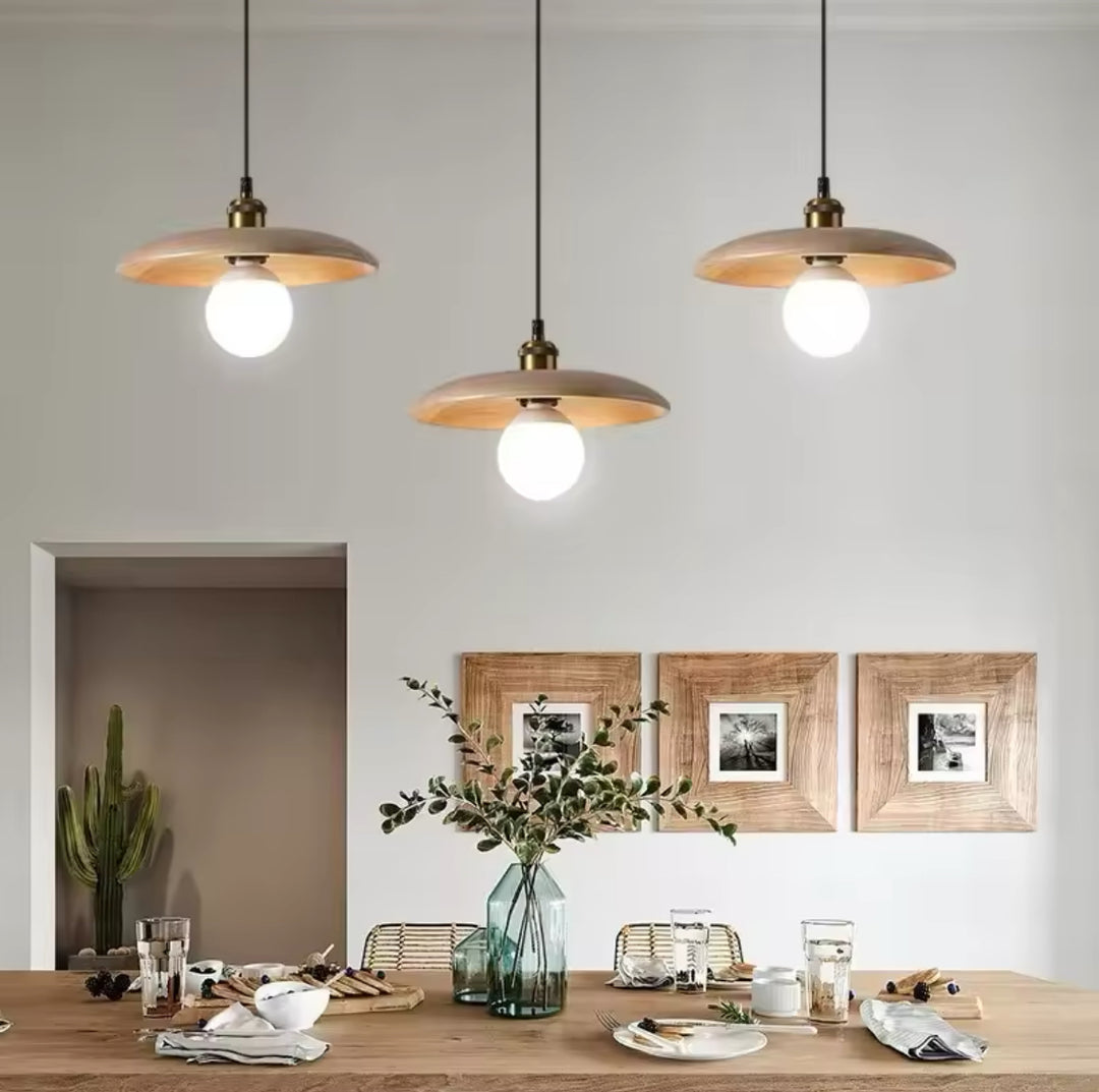 Modern Pendant Lights with Minimalist Dome Shade