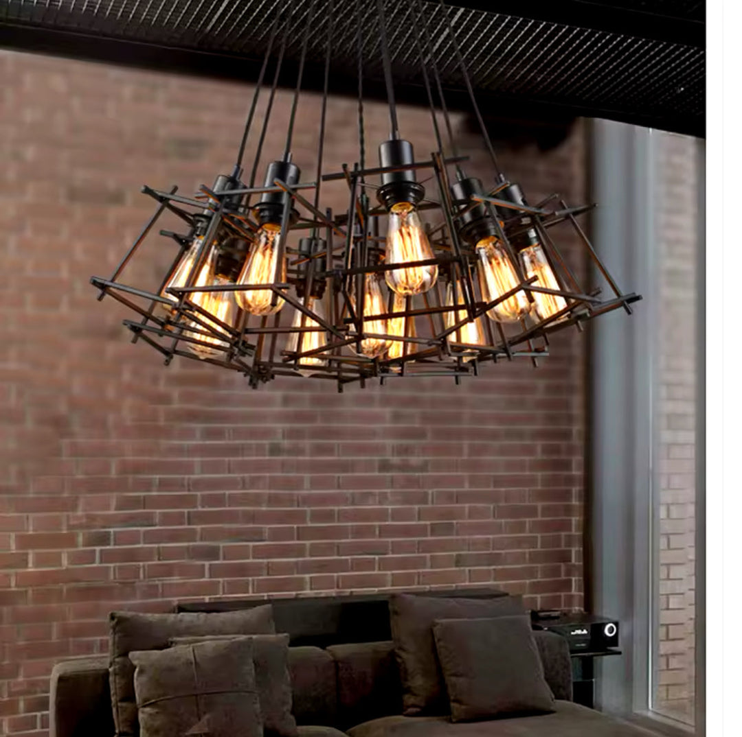 Industrial Pendant Chandelier