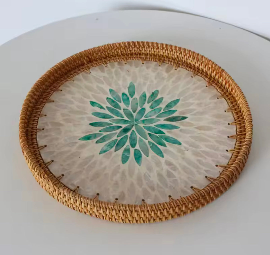 Handcrafted Decorative Wall Light with Natural Design set of 2