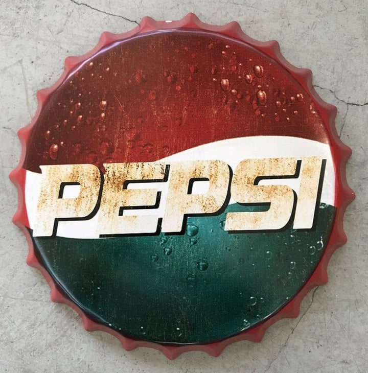 Bottle Cap Wall Art - Pepsi