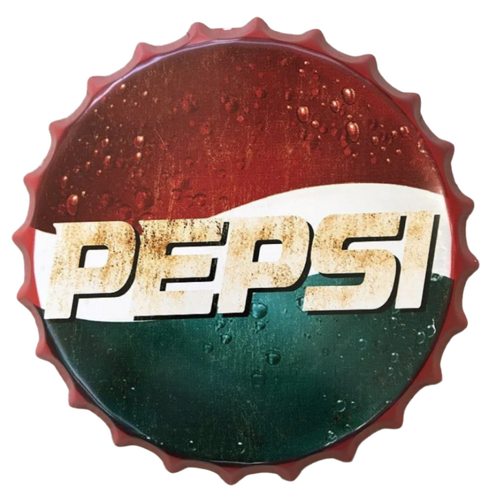 Bottle Cap Wall Art - Pepsi