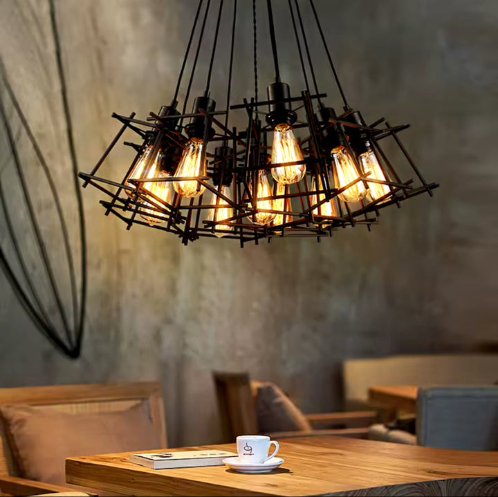 Industrial Pendant Chandelier