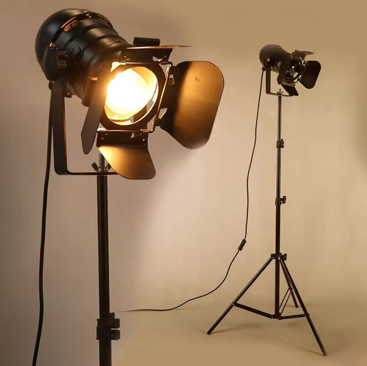 Industrial Studio Spotlight Floor Lamp