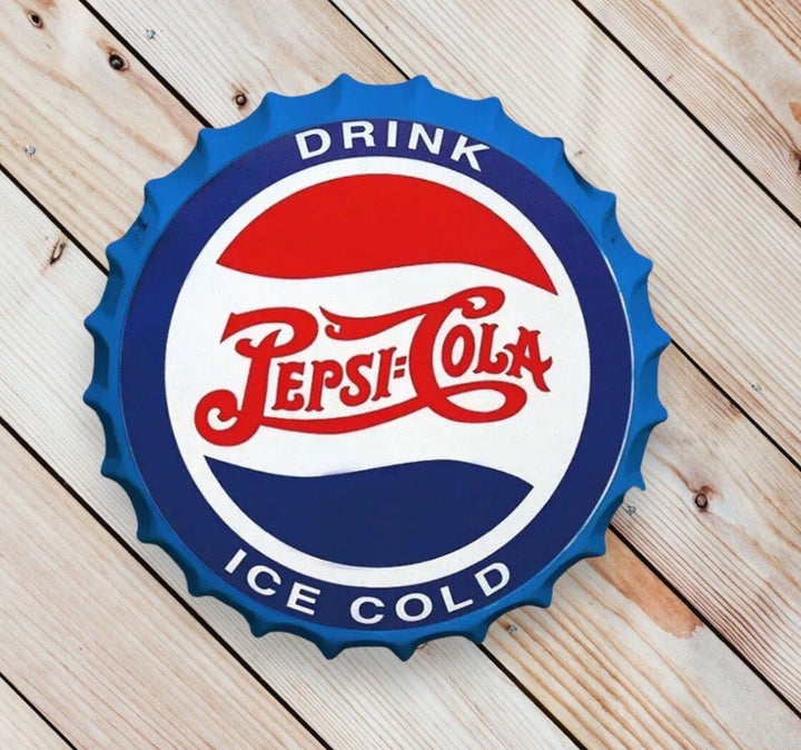 Bottle Cap Wall Art - Pepsi