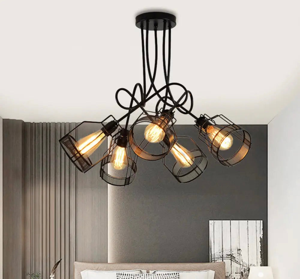 Flexible Industrial Ceiling Chandelier