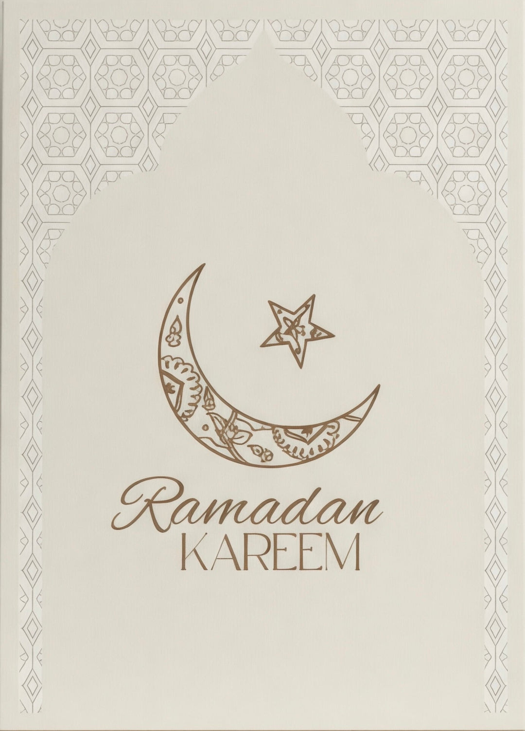 Ramadan Kareem Framed – Crescent Moon Design