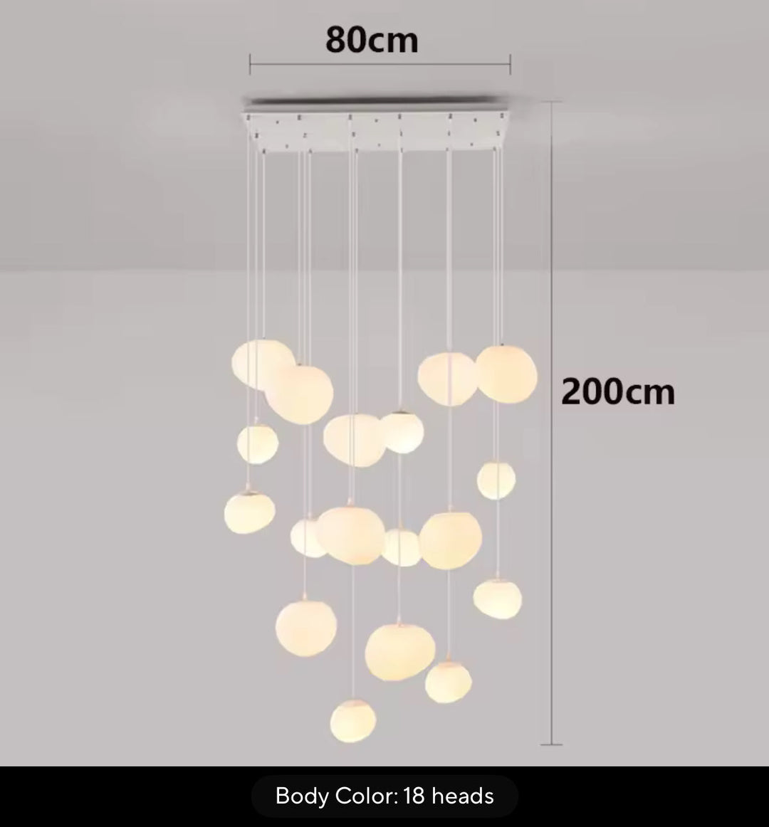 Modern Pebble Pendant Light