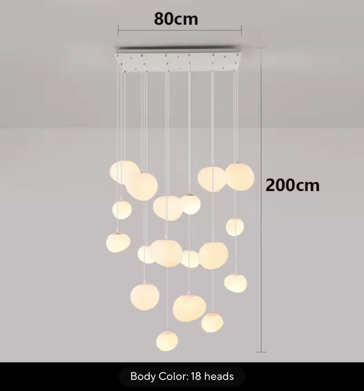 Modern Pebble Pendant Light
